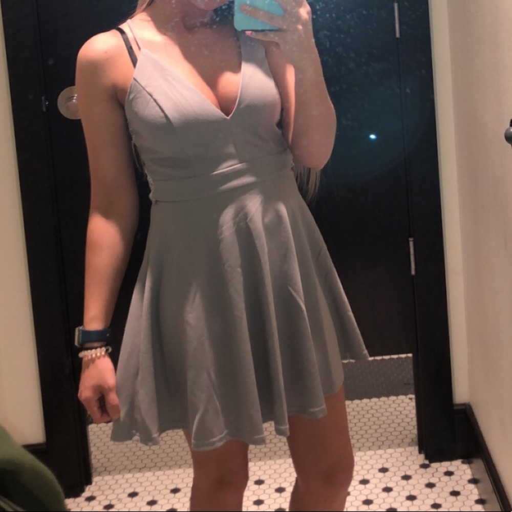 Grey dress